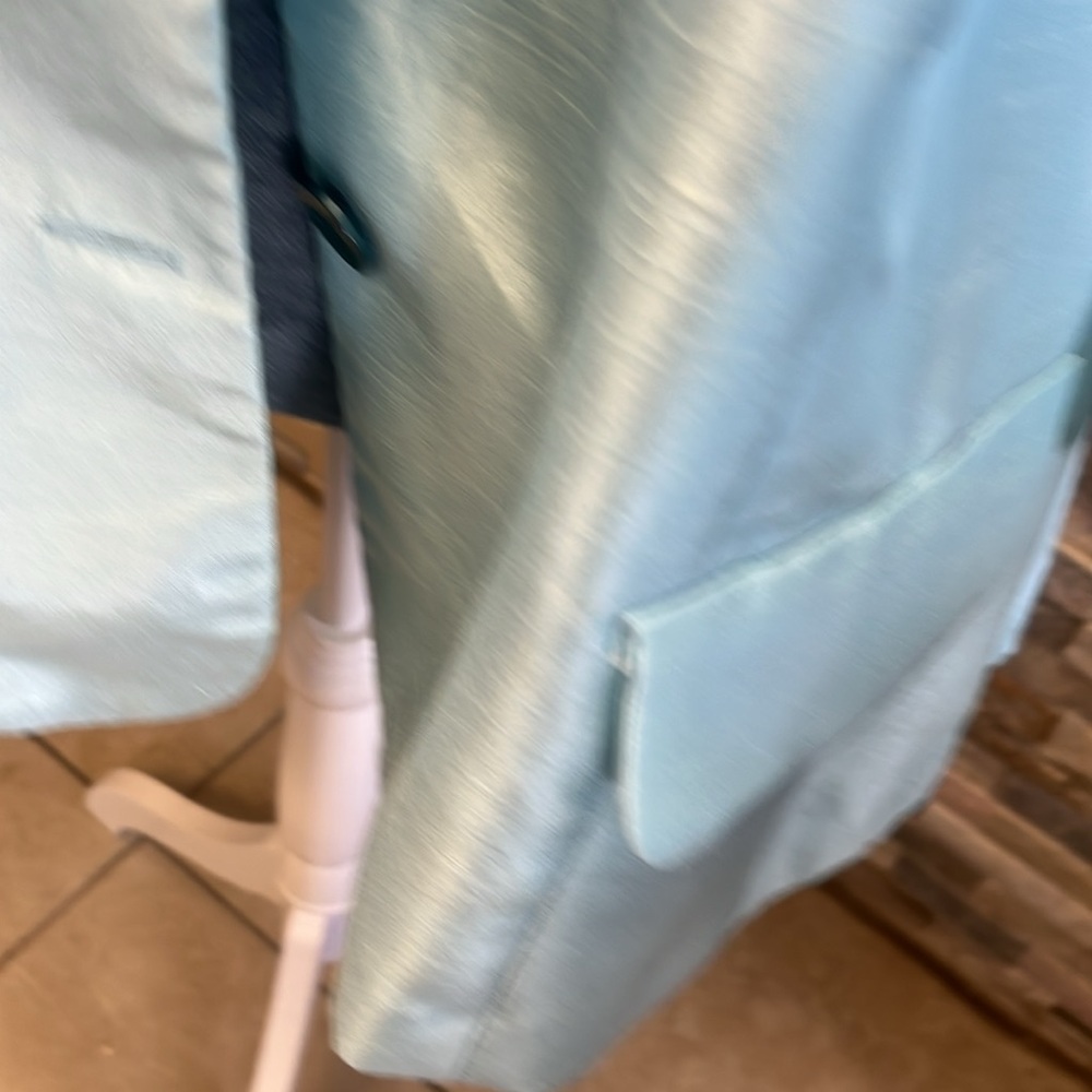 Le bos Elegant Light Blue Women's Jacket - Picture 8 of 8